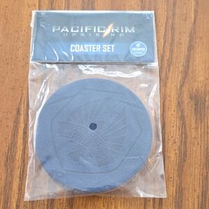 Pacific Rim Uprising Coaster Set - Navy Blue Felt